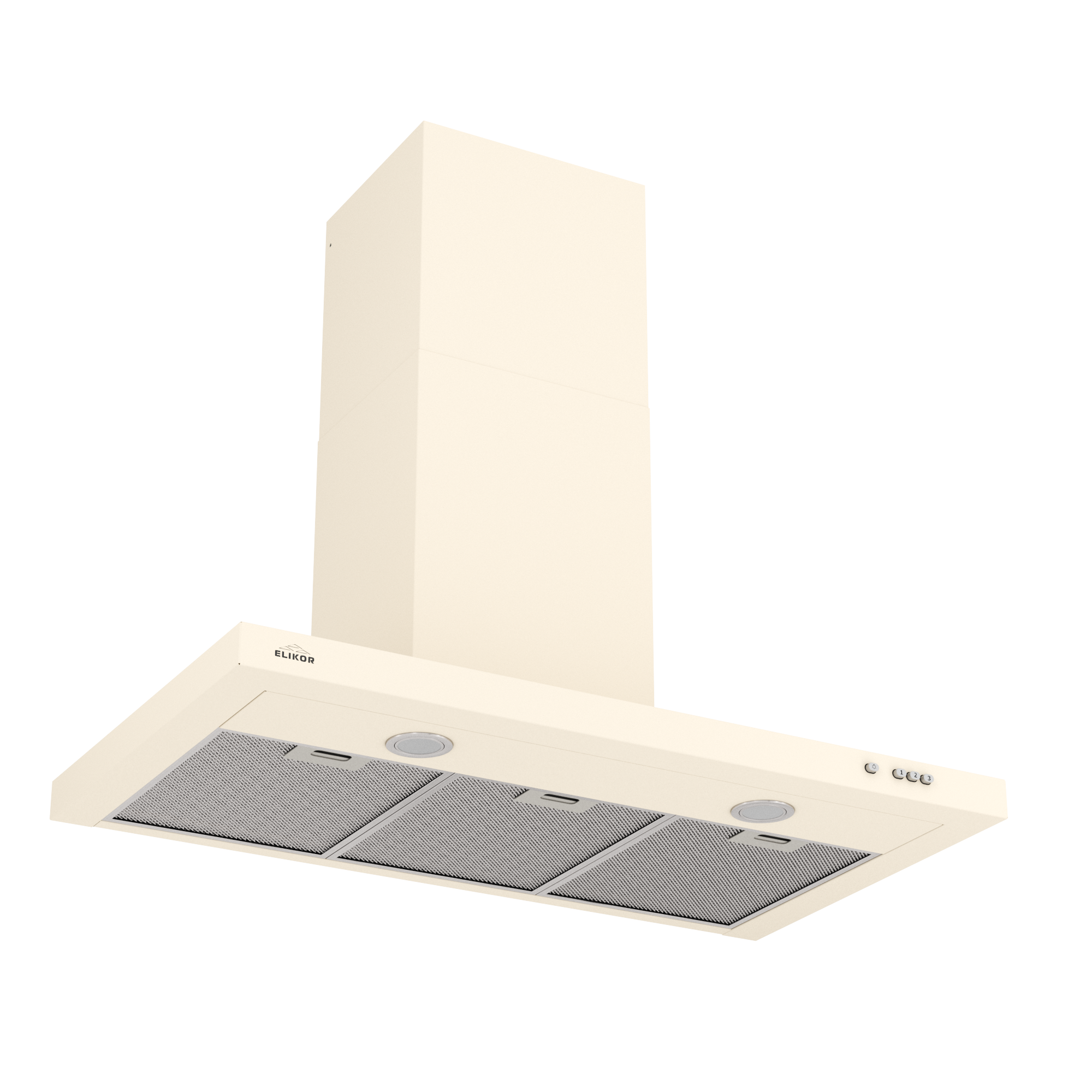 Кухонная вытяжка ELIKOR Квадра 90П-650-К3Д КВ II М-650-90-381 топленое молоко